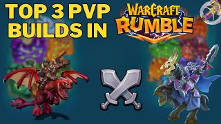 The Best 3 Leaders in PvP Currently In my Opinion Warcraft Rumble [upl. by Artinek209]