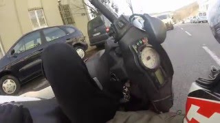 Scooter crash  gopro 3 [upl. by Kral849]