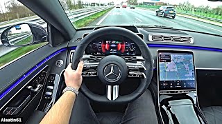 The Mercedes S Class 2024 TOP POV Test Drive [upl. by Petronille320]