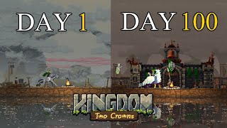 I Played 100 Days Of Kingdom Two Crowns [upl. by Lianne384]