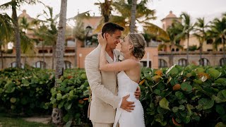 Sam amp Blakes Fun amp Flirty Dominican Republic Wedding at Sanctuary Cap Cana [upl. by Llereg]