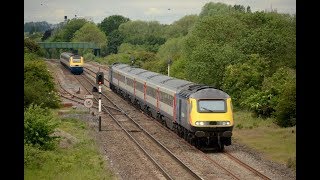 East Midlands Trains Manton Line Diversions 31st May 2019 [upl. by Lindie]