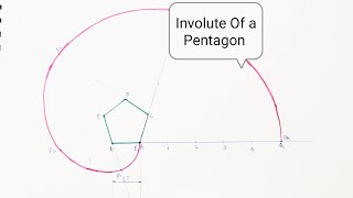 Involute Of a Pentagon [upl. by Raul965]