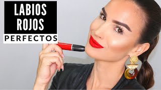 LABIOS ROJOS PERFECTOS  Marta Collell [upl. by Rollet539]