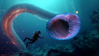 This Monster Sea Serpent TORMENTED Sailors for Decades What is The Pyrosome Worm [upl. by Hillinck]