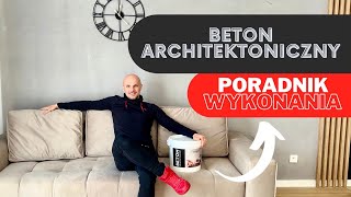 BETON ARCHITEKTONICZNY jednowarstwowo  ile kosztuje jak wykonać samodzielnie [upl. by Llertnauq]