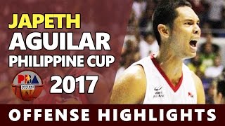 Japeth Aguilar MVP Candidate Offense Highlights  Philippine Cup 20162017 Part 1 ᴴᴰ [upl. by Dickson]