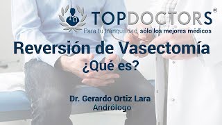 Reversión de Vasectomía ¿Qué es ¿Cómo se realiza [upl. by Ahsiki204]