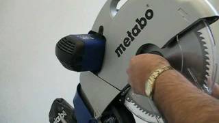 Metabo KS 305 PLUS Crosscut and Mitre Saw with Laser [upl. by Ttoille]