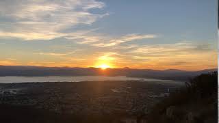 Cowles Mountain Sunrise  Hike San Diego  Time Lapse [upl. by Hurst]