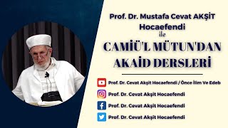 Prof Dr M Cevat Akşit Hocaefendi ile Akaid Sohbetleri 14032023 [upl. by Nnaillek421]