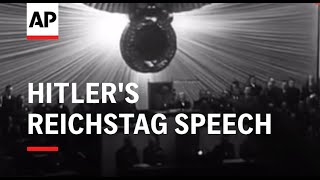 Hitlers Reichstag Speech [upl. by Fairbanks]