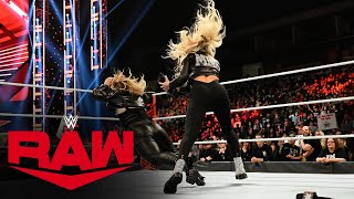 Maryse lays out Beth Phoenix with a purse full of brick Raw Jan 17 2022 [upl. by Gnart]