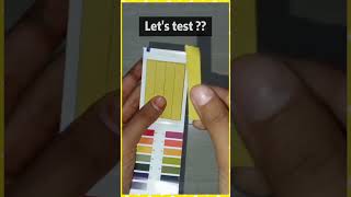 Vicco Turmeric Face Wash pH test ✨ Pass or fail  shorts youtubeshorts phtest facewash vicco [upl. by Ahsekad]