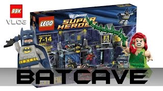 LEGO 6860 DC Super Heroes The Batcave Speed Build and Review  Batman [upl. by Yarezed]