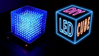 9  DIY LED Cube  Part 1  Makerbench Series  S1 E2 [upl. by Margarita]