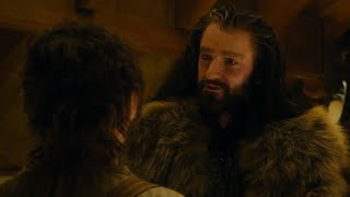 Bilbo conoce a Thorin escudo de roble  Hobbit  Un viaje inesperado Audio Latino HD [upl. by Assiar]