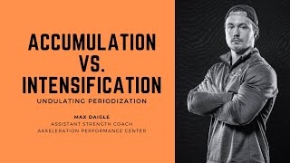 Accumulation vs Intensification  Undulating Periodization [upl. by Ahsenor]