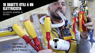 10 utensili utili per un elettricista o un esperto in impianti elettrici [upl. by Bianca878]