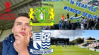 YEOVIL VS SOUTHEND20 BARE BONED BLUES CRASH OUT OF THE CUP AGAINST GLOVERS [upl. by Suivat]