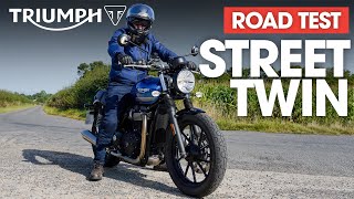 2021 Triumph Street Twin  The Road Test [upl. by Eissirc]