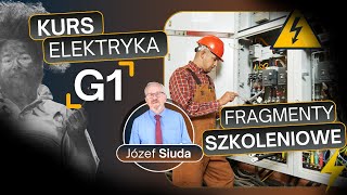 KURS ELEKTRYKA  KURS G1 urywki z MATERIAŁU SZKOLENIOWEGO uzyskaj UPRAWNIENIA SEP do 1kv [upl. by Ruhtracm64]