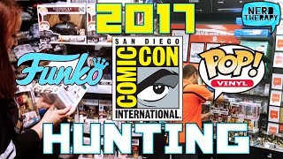 SDCC 2017 Funko Pop Hunting [upl. by Bolten430]