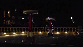 Tesla Coil Concert University of Illinois UrbanaChampaign Engineering Open House 2012 [upl. by Netloc]