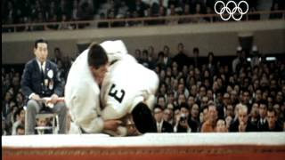 First Judo Open Champion  Antonius Geesink  Tokyo 1964 Olympics [upl. by Aniez]