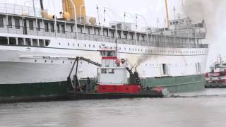 SS Keewatin Leaving the Kalamazoo [upl. by Parhe]