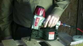 RGN CN565B Construction coil nailer  see more at wwwrgneuropecom [upl. by Essiralc]