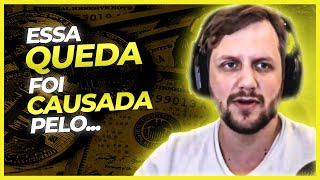 QUEDA NAS CRIPTOMOEDAS TEREMOS MAIS QUEDA  ANÁLISE BITCOIN HOJE e ETHEREUM   Augusto Backes [upl. by Airdnek]