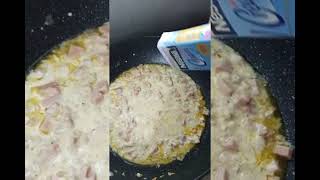 CREAMY CARBONARApinoy recipepanlasang pinoy [upl. by Darom]