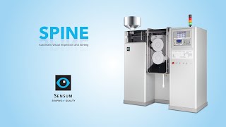 Sensum  SPINE  Automatic Visual Inspection Machine [upl. by Aryajay730]