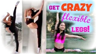 How to Get CRAZY CONTORTIONIST Leg Flexibility  FAST [upl. by Ilse]