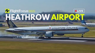 Heathrow Airport Live  Departures Sunday 7th July 2024 [upl. by Segroeg102]