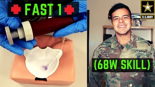 FAST ONE  68W Combat Medic AIT Skills Validation [upl. by Bay]