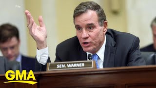 Sen Mark Warner organizing meeting with Democratic senators regarding Biden [upl. by Menard]