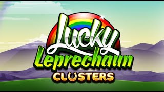 Lucky Leprechaun Clusters slot by Microgaming  Gameplay [upl. by Ahsillek657]