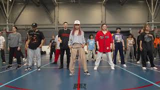 Dassy Popping Choreography Workshop at REVEAL 2022 [upl. by Ariet]