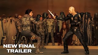 DUNE PART TWO – New Final Trailer 2024 Timothée Chalamet Zendaya  Warner Bros [upl. by Rysler]