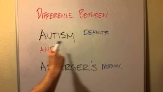 Difference Between Autism and Asperger Syndrome [upl. by Michey41]