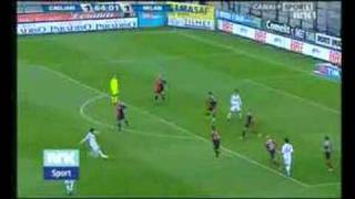 Milan goals vs Cagliari 25112007 [upl. by Verity]