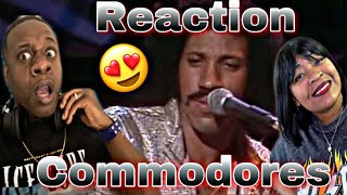 HOW ROMANTIC COMMODORES  THREE TIMES A LADY REACTION [upl. by Alracal]