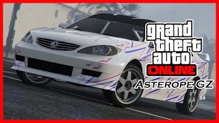 GTA Online  Karin Asterope GZ Úpravy a jazda Toyota Camry [upl. by Direj299]