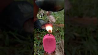 Experiment with jute yarn and soap  outdoors survival camping bushcraft sentohub [upl. by Nial]