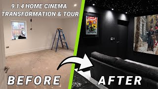 HOME CINEMA TOUR AND TRANSFORMATION 2022  914 DOLBY ATMOS [upl. by Haleemaj]