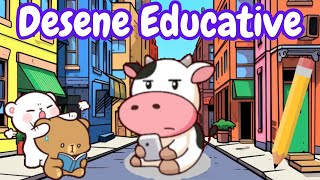 ✏️Creioane Colorate✏️ 🧸Animale🧸 💻Obiecte💻⭐Culori❤️ Desene Educative [upl. by Benedetto]