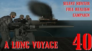 A LONG VOYAGE  U55 GOES TO WAR  Episode 40  Full Realism SILENT HUNTER 3 GWX OneAlex Edition [upl. by Nyliuqcaj438]