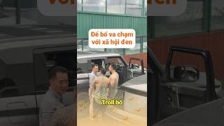 Troll bố gây sự với xã hội đen  Chưa Chắc Đã Hài shorts giaitri [upl. by Neellek]